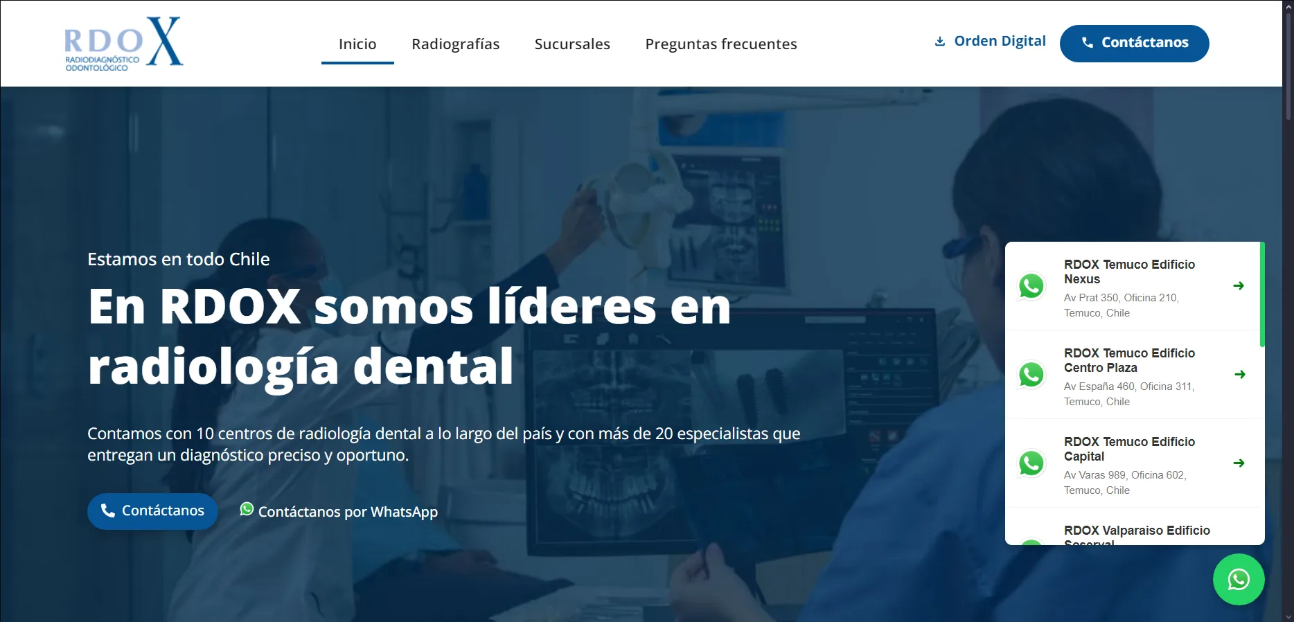 Proyecto en la web de RDOX